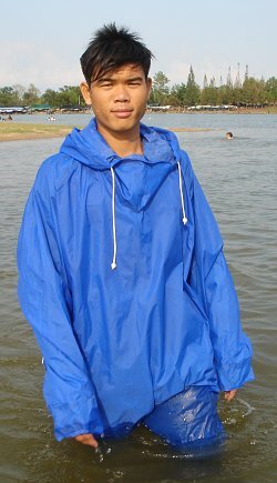 wet hiking cagoule long lake